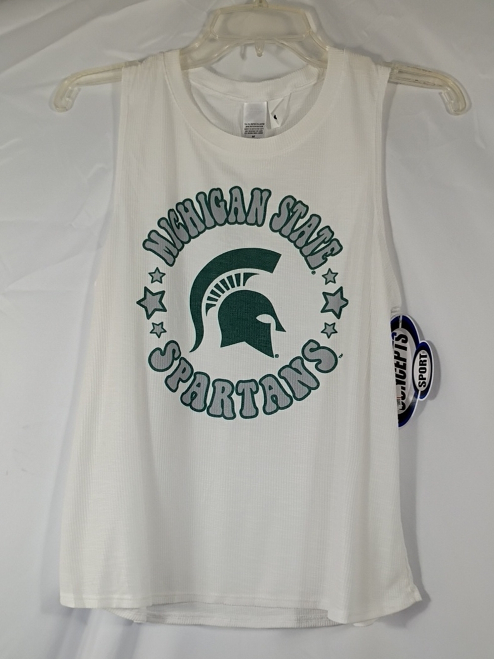 NWT Concept Sports Michigan State Spartans Women's Tank Top Size Medium College